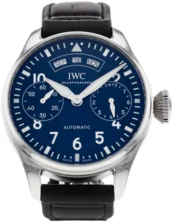 IWC Big Pilot IW502708 Stainless steel Blue