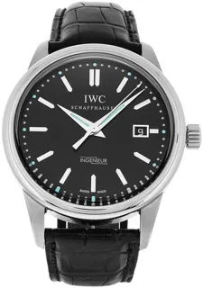 IWC Ingenieur IW323301 Stainless steel Black