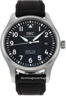 IWC Pilot Mark IW327009 Stainless steel Black