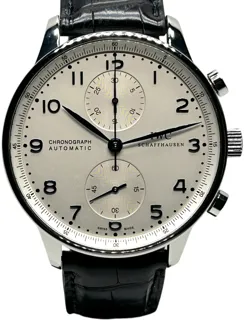 IWC Portugieser IW371446 Stainless steel Blue