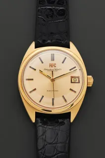 IWC 18k yellow gold Champagne