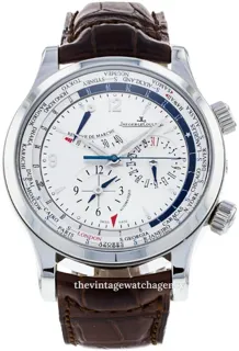 Jaeger-LeCoultre Master Geographic 1528420 Stainless steel Silver