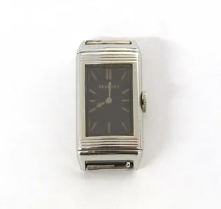 Jaeger-LeCoultre Reverso 18ct white gold Black