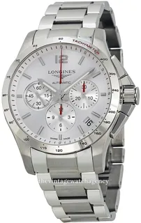 Longines Conquest L3.697.4.76.6 44.5mm Stainless steel Silver