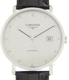 Longines Elegant L4.910.4.77.2 39mm Stainless steel Silver