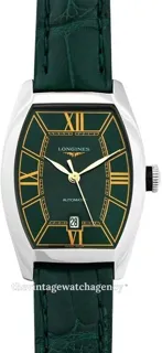 Longines Evidenza L2.142.4.06.2 Stainless steel Green