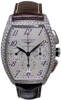 Longines Evidenza L2.156.0.73.2 Stainless steel Beige