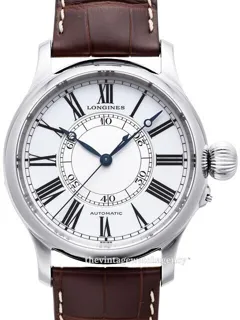 Longines Heritage L2.713.4.11.0 47.5mm Stainless steel White