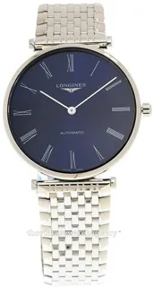 Longines La Grande Classique L4.918.4.94.6 38mm Stainless steel Blue