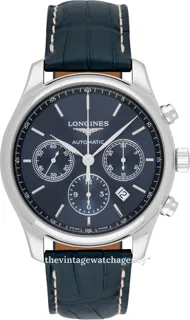 Longines Master Collection L2.759.4.92.0 42mm Stainless steel Blue