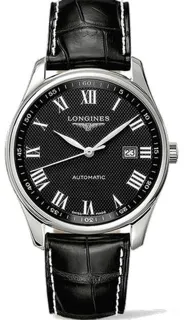 Longines Master Collection L2.893.4.51.7 42mm Stainless steel Black