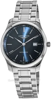 Longines Master Collection L2.893.4.92.6 42mm Stainless steel Blue