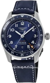 Longines Spirit L3.812.4.93.2 Stainless steel Blue