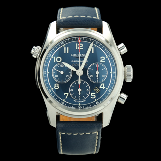 Longines Spirit L3.820.4.93.0 42mm Stainless steel Blue