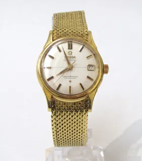 Omega Constellation Calendar 18ct Gold Silver