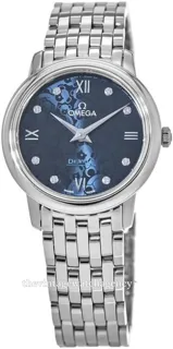 Omega De Ville 424.10.27.60.53.003 Stainless steel Blue