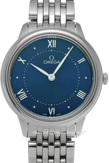 Omega De Ville 434.10.30.60.03.001 Stainless steel Blue