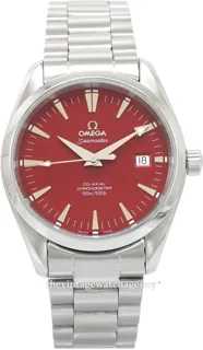 Omega Seamaster Aqua Terra 2503.60.00 Stainless steel Red