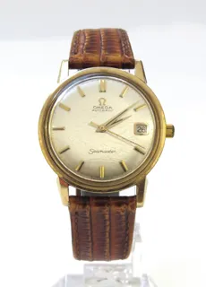 Omega Seamaster 9ct Gold Silver