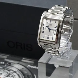 Oris Rectangular 01 561 7692 4031 25mm Stainless steel Silver