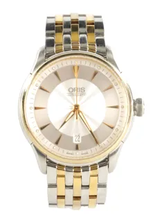 Oris Stainless steel and Gold-plated Silver