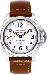 Panerai Luminor PAM 00660 brushed/polished steel White