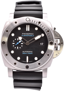 Panerai Submersible PAM 01229 Stainless steel Black