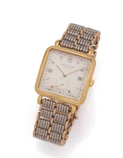 Patek Philippe 2492 18k Gold Silver