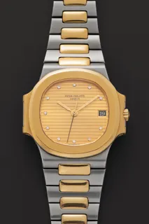 Patek Philippe Nautilus 3800/1 Yellow gold and Stainless steel Golden