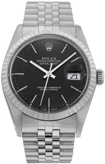 Rolex Datejust 16030 Stainless steel Black