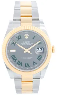 Rolex Datejust 41 126333 Stainless steel and 18k yellow gold Gray