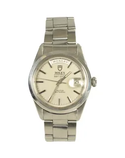 Tudor Oyster Prince Date Day Stainless steel Silver