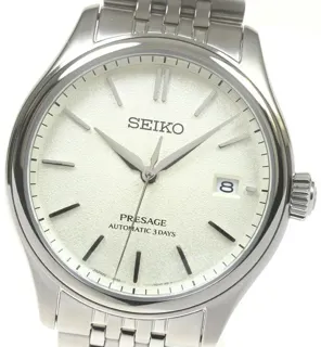 Seiko Presage SARX121/6R55-00H0 40mm Stainless steel Silver