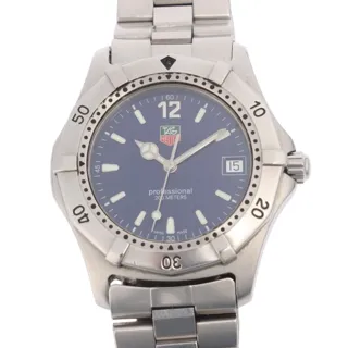 TAG Heuer Professional WK1113 0 Stainless steel Blue