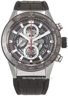 TAG Heuer Carrera CAR201U.FC6405 Ceramic and Stainless steel Skeletonized