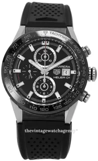 TAG Heuer Carrera CAR201Z.FT6046 Ceramic and Stainless steel Black