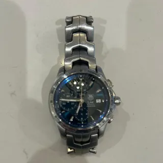 TAG Heuer Link CJF2114.BA0594 42mm Stainless steel Blue