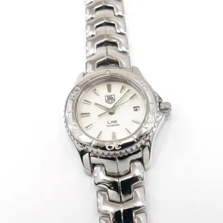 TAG Heuer Link WJ1313.BA0572 27mm Stainless steel White