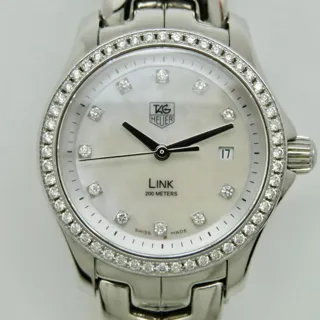 TAG Heuer Link WJF1319.BA0572 27mm Stainless steel White