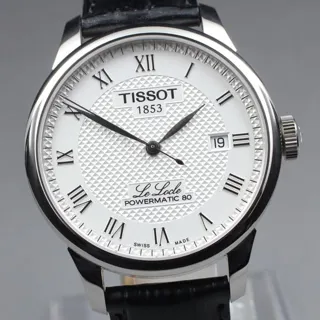 Tissot Le Locle T006407B 39mm Stainless steel White