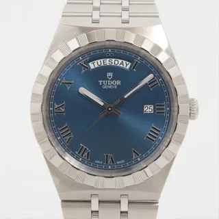 Tudor Royal 28600 41mm Stainless steel Blue