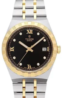 Tudor Royal M28503-0004 38mm Stainless steel Black