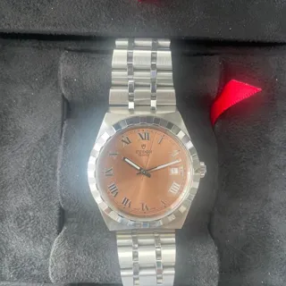 Tudor Royal M28500-0007 38mm Stainless steel Pink