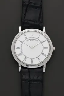 Vacheron Constantin 34070 33mm Platinum White