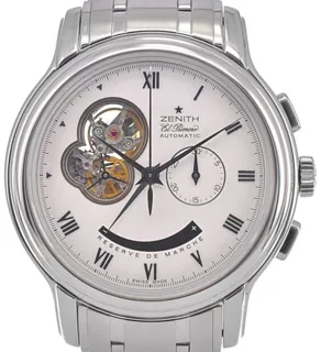 Zenith El Primero Chronomaster 03.1260.4021 45mm Stainless steel Silver