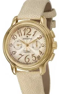 Zenith El Primero Chronomaster 35.1230.4002/41.C536 37mm Yellow gold Silver (solid)