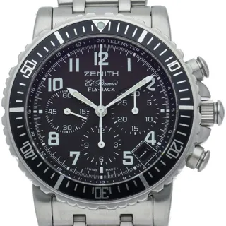 Zenith El Primero 02.0470.405/25 40mm Stainless steel Black