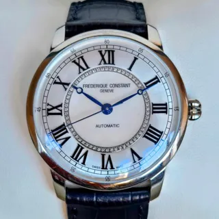 Frédérique Constant Classics FC-301MPWD3B6 38.5mm Stainless steel White