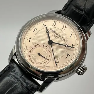 Frédérique Constant Manufacture Classic FC-710Q4H6 42mm Stainless steel Pink