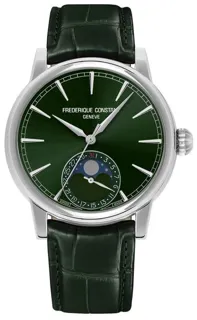 Frédérique Constant Manufacture Classic Moonphase FC-716GR3H6 40mm Stainless steel Green